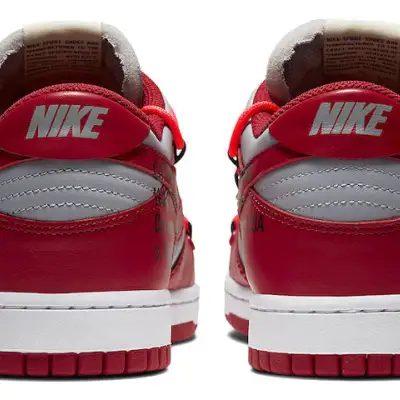 Nike x Off-White Dunk Low ‘University Red’