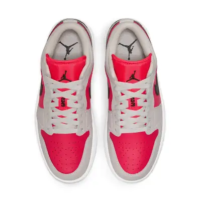 Air Jordan 1 Low ‘Light Iron Ore Siren Red’