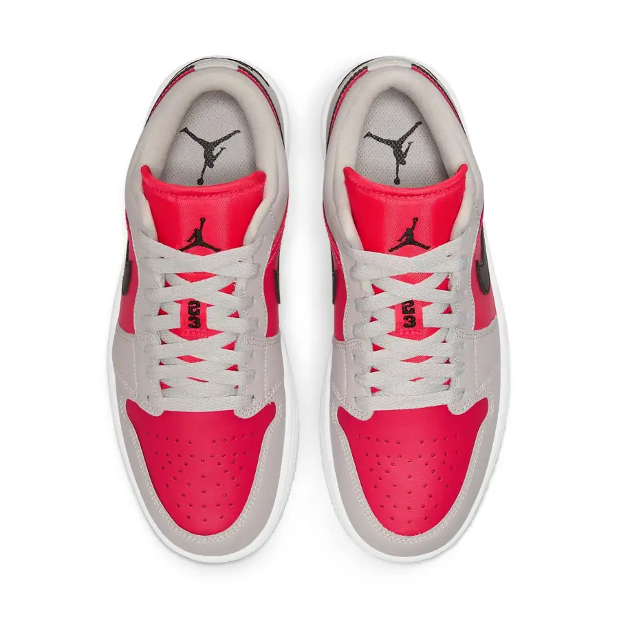 Air Jordan 1 Low ‘Light Iron Ore Siren Red’
