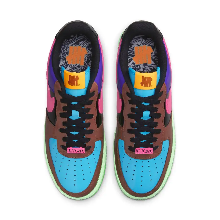 Nike x Undefeated Air Force 1 Low ‘Multi-Patent Pink Prime’