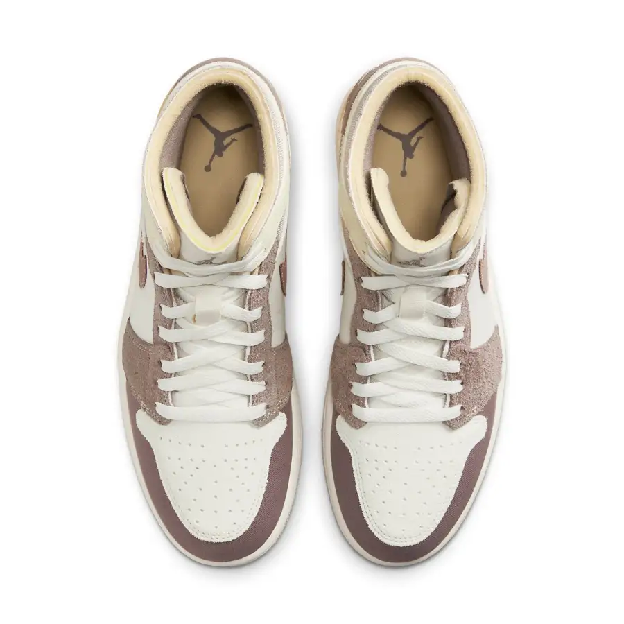 Air Jordan 1 Mid SE Craft ‘Inside Out – Taupe Haze’