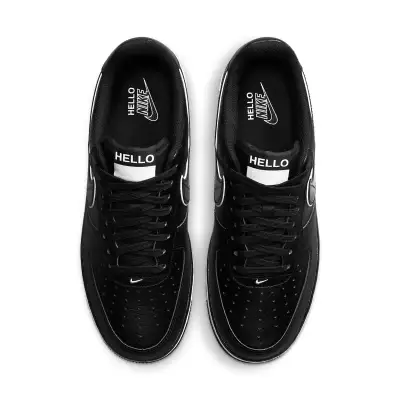Nike x Urbanstar Air Force 1 ’07 LX ‘HELLO Pack – Black’