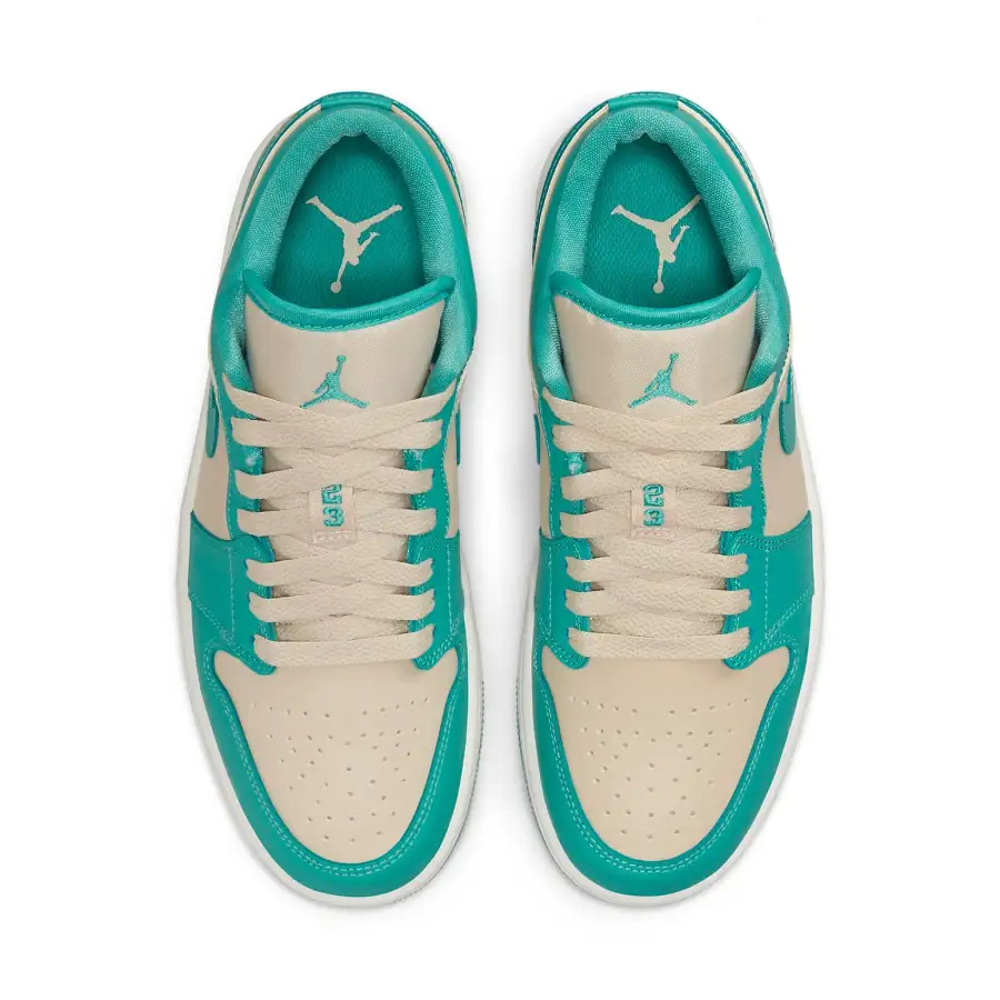 Air Jordan 1 Low ‘Tropical Teal Sandy Beige’