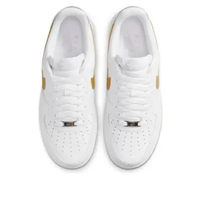 Nike Air Force 1 ’07 ‘White Metallic Gold’