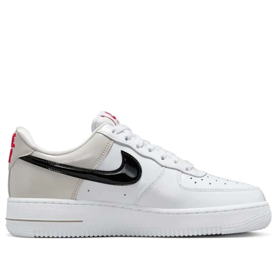 Nike Air Force 1 ’07 Essential ‘White Iron Ore Patent’
