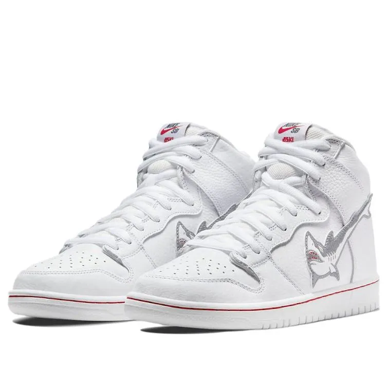 Nike x Oski SB Dunk High Shark ‘White Grey’