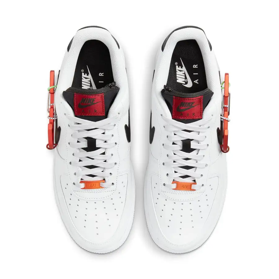 Nike Air Force 1 ’07 Premium ‘Carabiner – White Habanero Red’