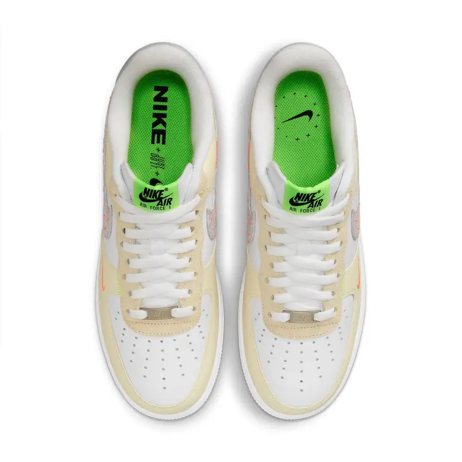 Nike Air Force 1 ’07 LV8 ‘Just Stitch It – White Shade Green’