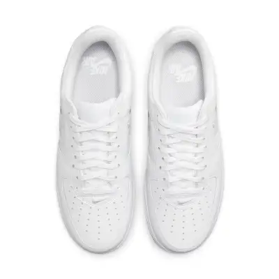 Nike Air Force 1 Low 07 Retro ‘Color of the Month Jewel Swoosh Triple White’
