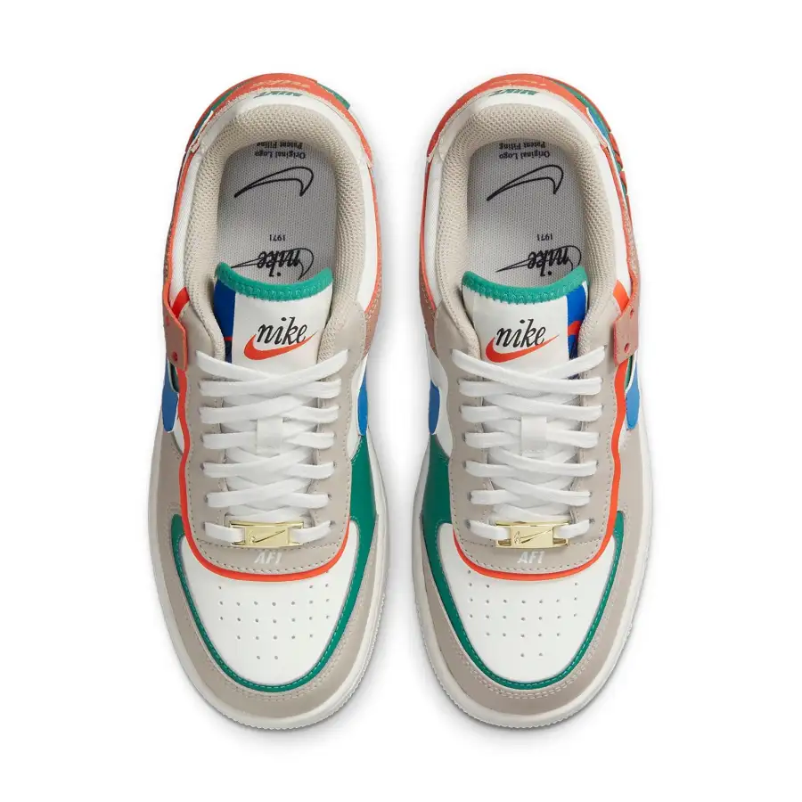 Nike Air Force 1 Shadow ‘Sail Signal Blue Green’