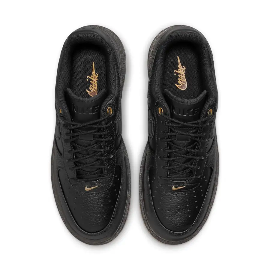 Nike Air Force 1 Luxe ‘Black Gum’