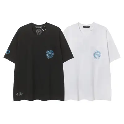CHROME HEARTS BLACK WHITE T-SHIRT-7