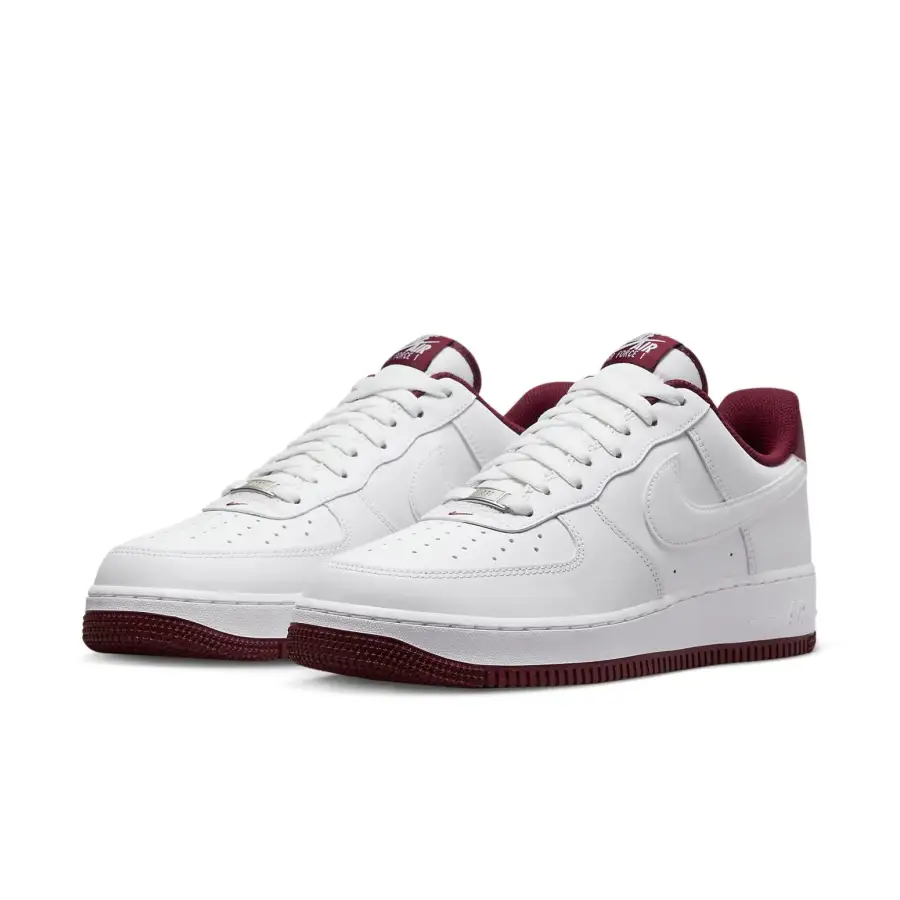 Nike Air Force 1 ’07 ‘White Dark Beetroot’