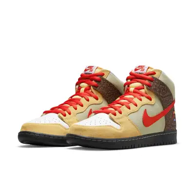 Nike x Color Skates SB Dunk High ‘Kebab and Destroy’