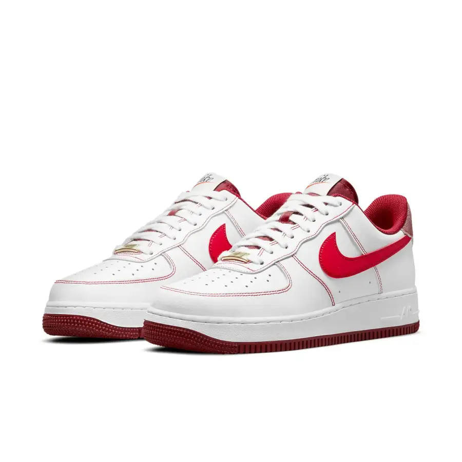 Nike Air Force 1 ’07 ‘White University Red’