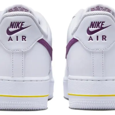 Nike Air Force 1 ’07 ‘Embossed Hoops – Lakers’