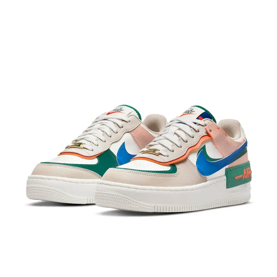 Nike Air Force 1 Shadow ‘Sail Signal Blue Green’