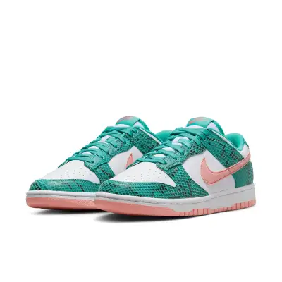 Nike Dunk Low ‘Washed Teal Snakeskin’
