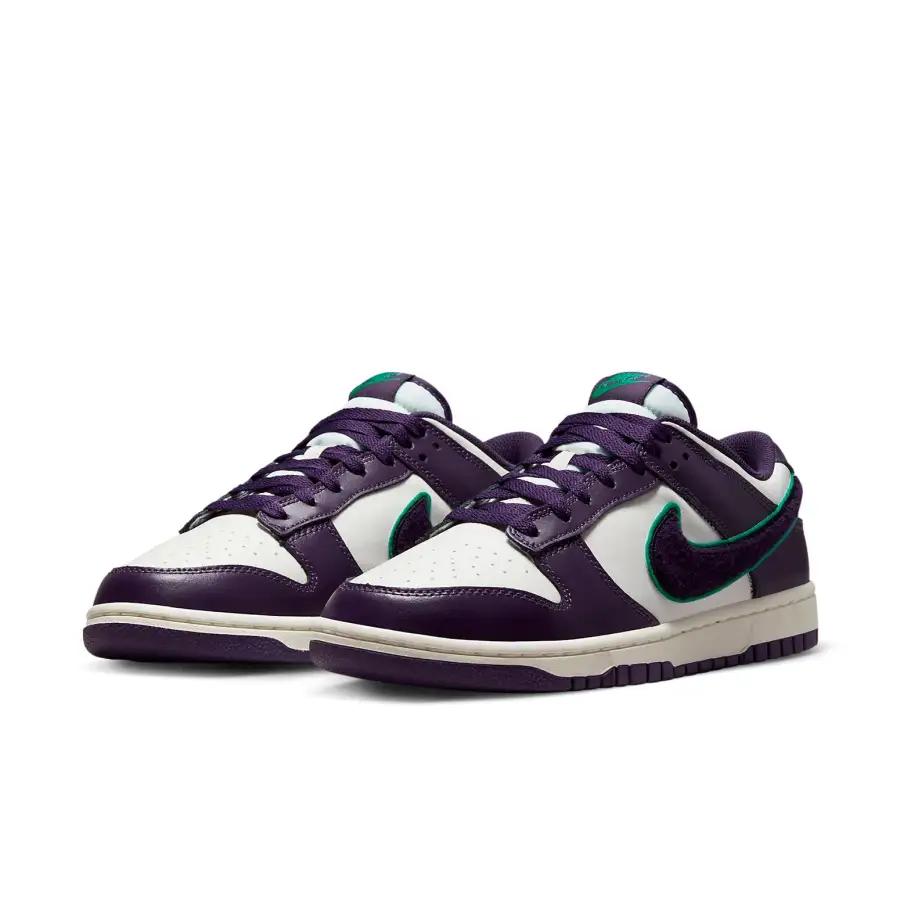 Nike Dunk Low ‘Chenille Swoosh – Grand Purple’