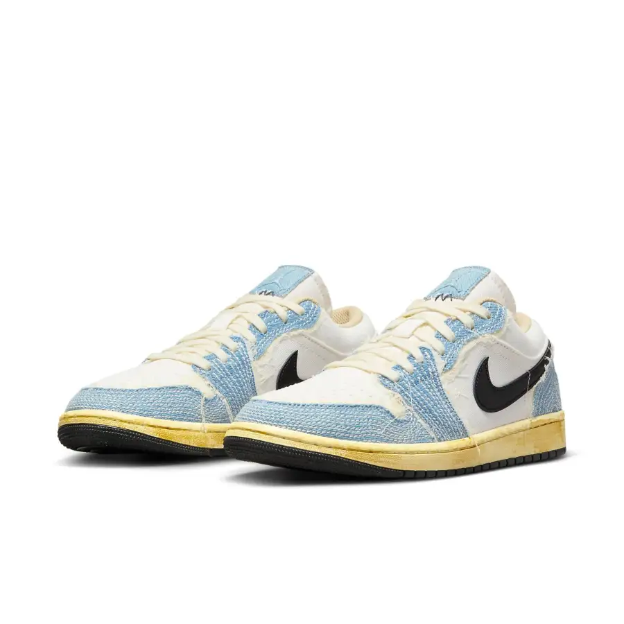 Air Jordan 1 Low SE WRMK ‘Sashiko Denim’
