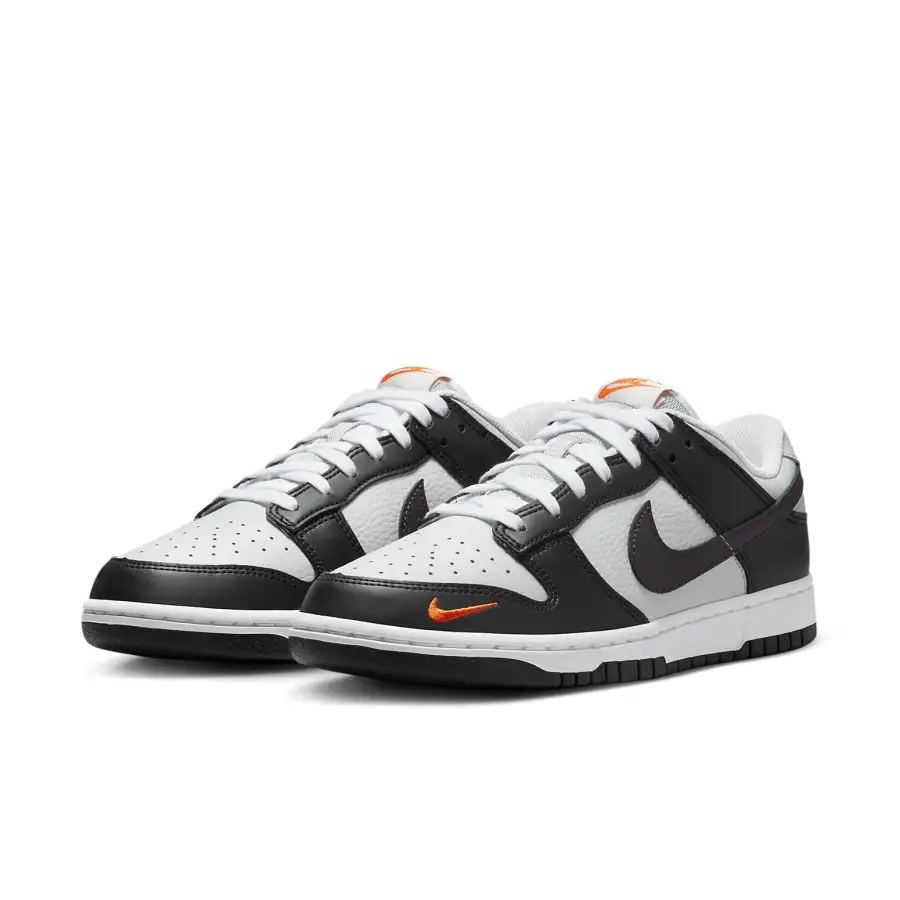 Nike Dunk Low ‘Black Total Orange Mini Swoosh’