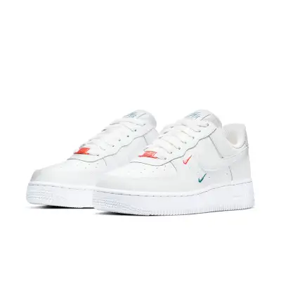 Nike Air Force 1 ’07 Essential ‘Summit White Solar Red’