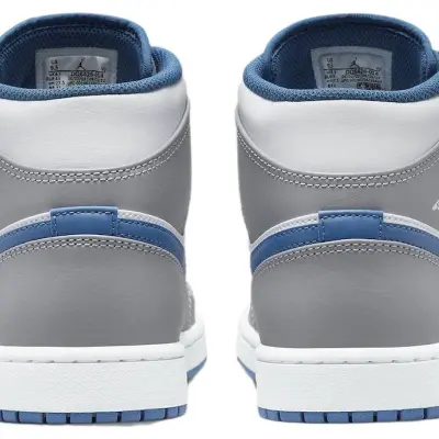 Air Jordan 1 Mid ‘Cement Grey True Blue’