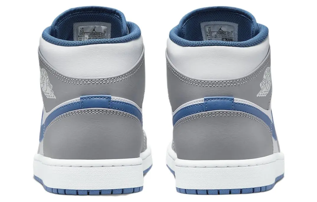 Air Jordan 1 Mid ‘Cement Grey True Blue’