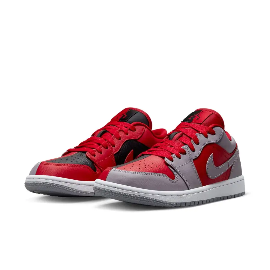 Air Jordan 1 Low SE ‘Split – Gym Red Cement Grey’