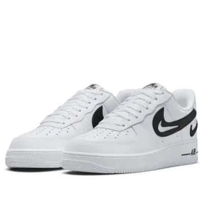 Nike Air Force 1 ’07 ‘Cut Out Swoosh – White Black’