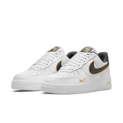Nike Air Force 1 ’07 LV8 ‘Metallic Swoosh Pack – White Metallic Gold’