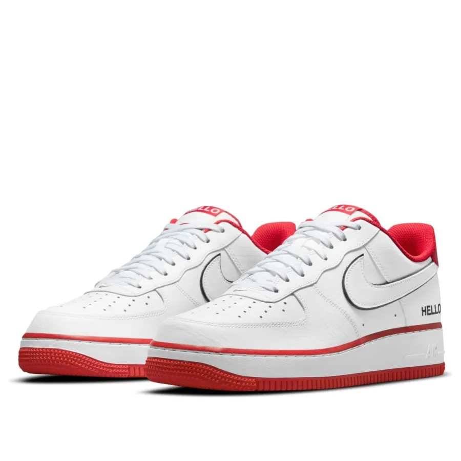 Nike x Urbanstar Air Force 1 ’07 LX ‘HELLO Pack – White University Red’