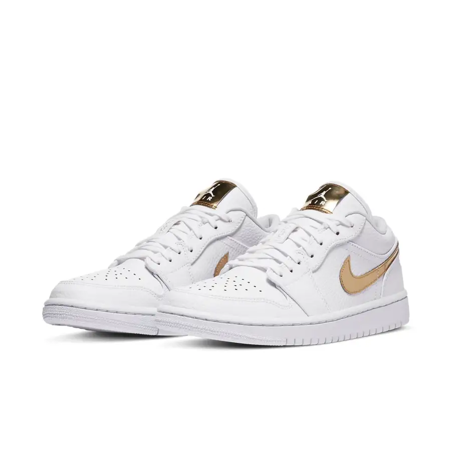Air Jordan 1 Retro Low ‘White Metallic Gold’