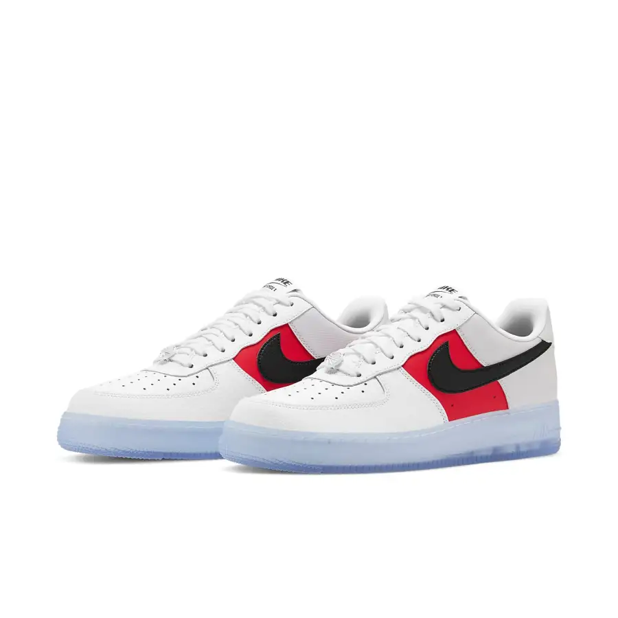 Nike Air Force 1 ’07 LV8 EMB ‘Icy Soles – University Red’