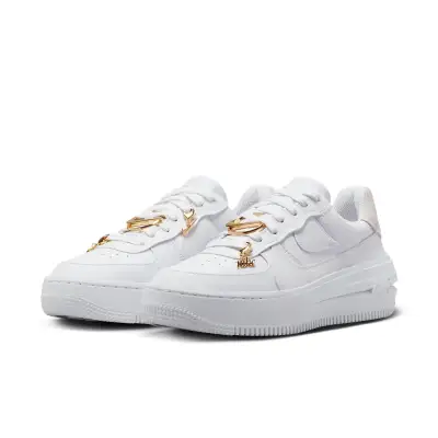 Nike Air Force 1 Low Plt Af Orm Bling ‘White Metallic Gold Summit White’
