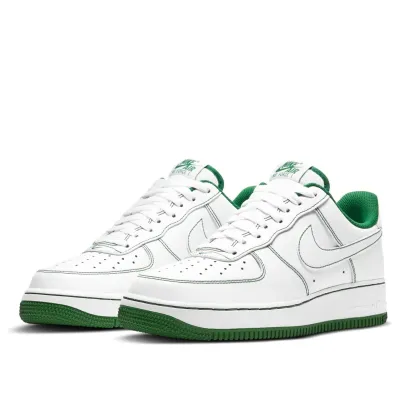 Nike Air Force 1 ’07 ‘Contrast Stitch – White Pine Green’