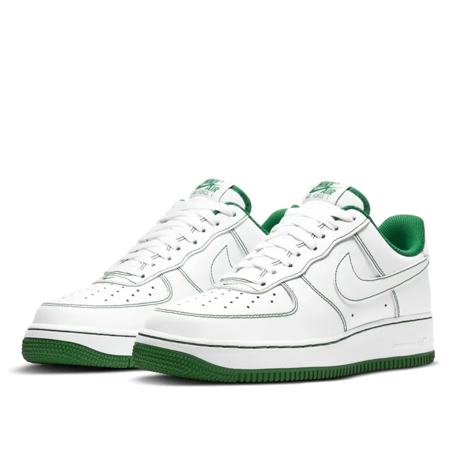 Nike Air Force 1 ’07 ‘Contrast Stitch – White Pine Green’