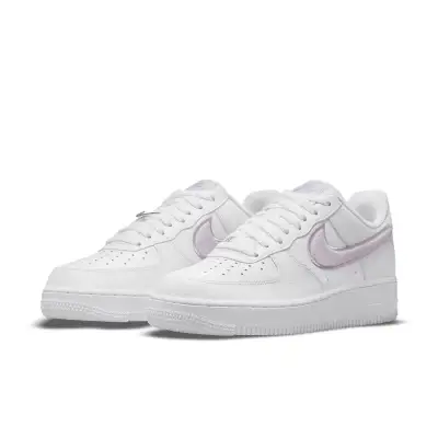 Nike Air Force 1 ’07 Essential ‘Chenille Swoosh – White Lilac’