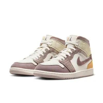 Air Jordan 1 Mid SE Craft ‘Inside Out – Taupe Haze’