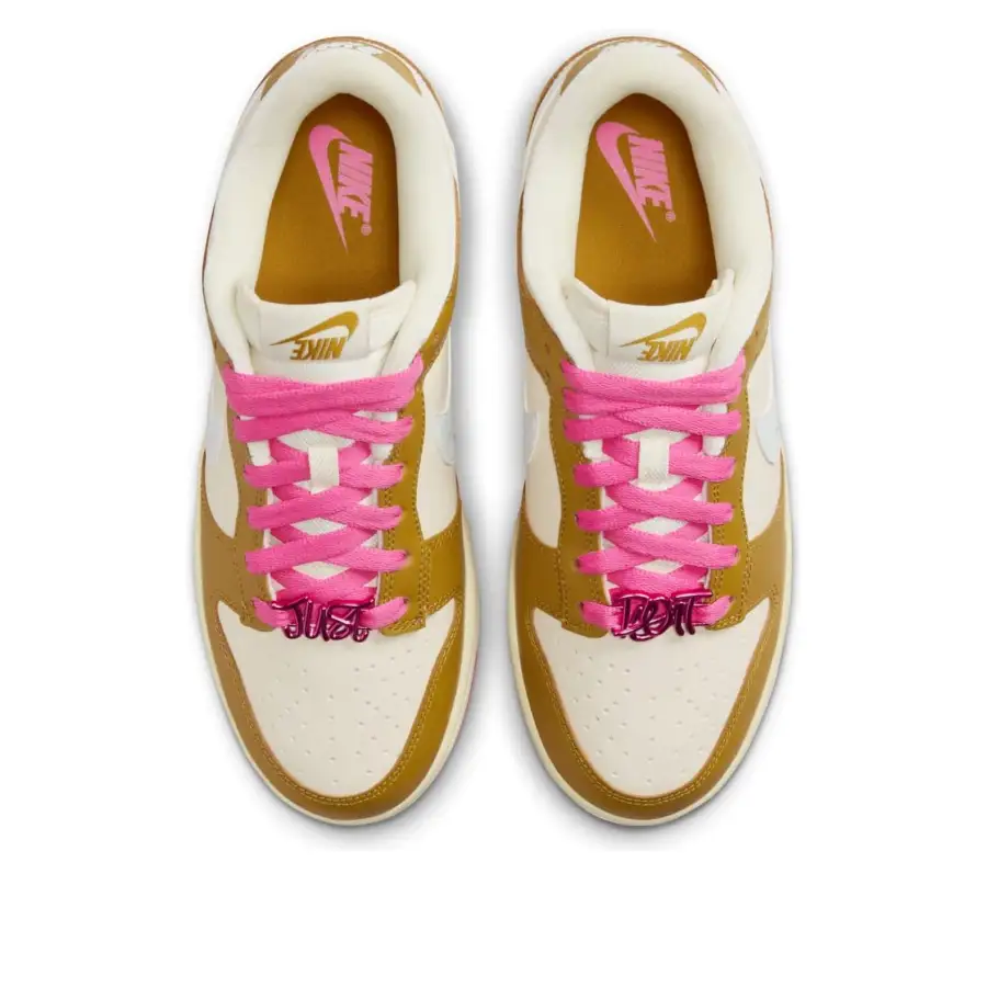 Nike Dunk Low ‘Just Do It – Bronzine Pink’