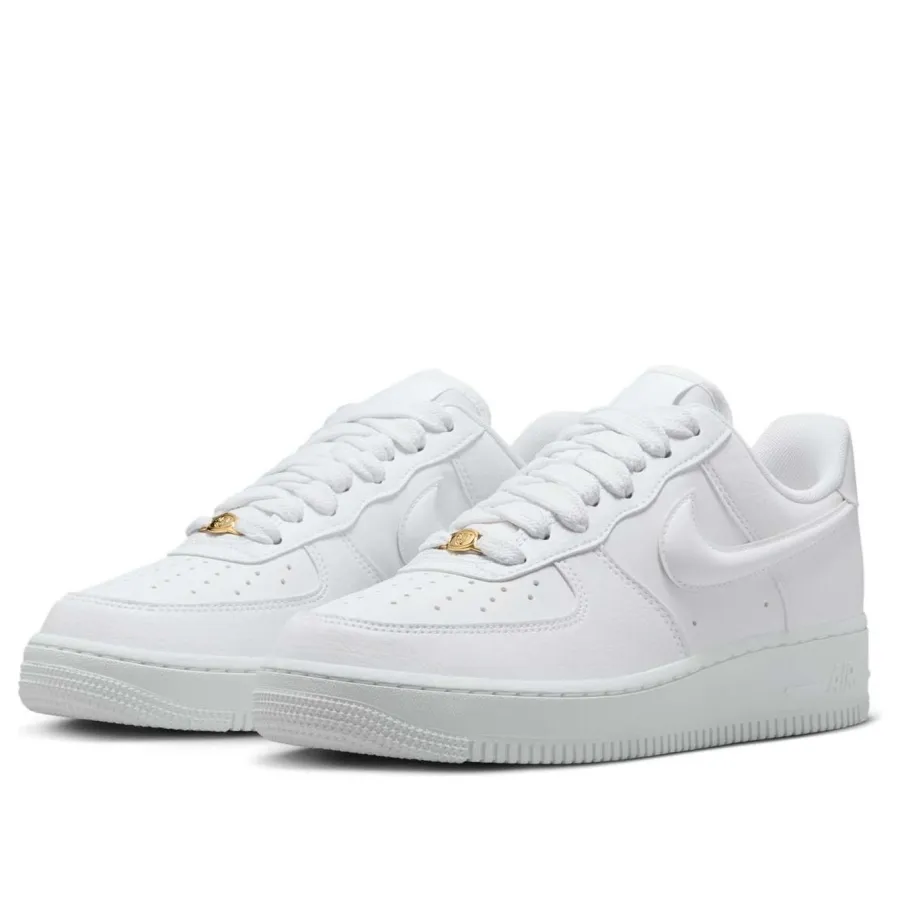 Nike Air Force 1 Low ’07 Next Nature ‘Triple White Bulbous Swoosh’