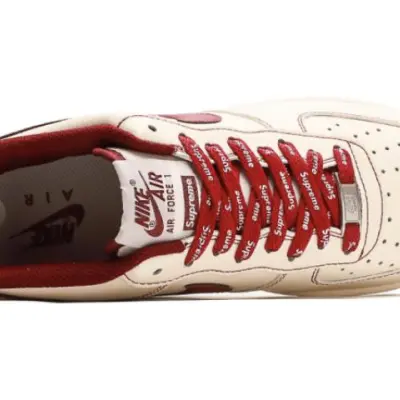 Nike x Supreme Air Force 1 Low ‘White Red’