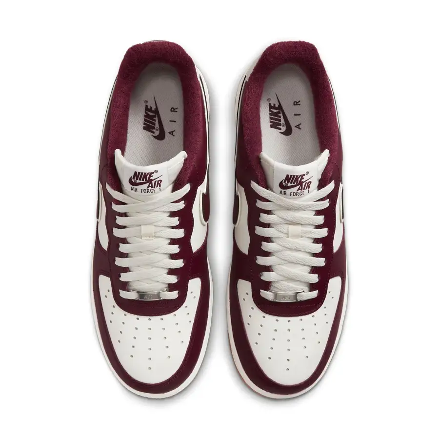 Nike Air Force 1 ’07 LV8 ‘College Pack – Night Maroon’