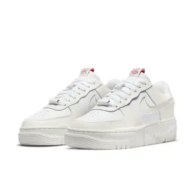 Nike Air Force 1 Pixel ‘Summit White Red Tag’