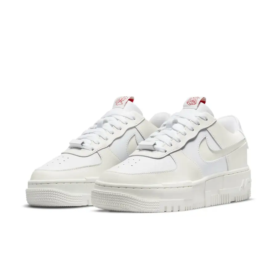 Nike Air Force 1 Pixel ‘Summit White Red Tag’