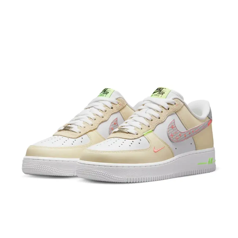 Nike Air Force 1 ’07 LV8 ‘Just Stitch It – White Shade Green’