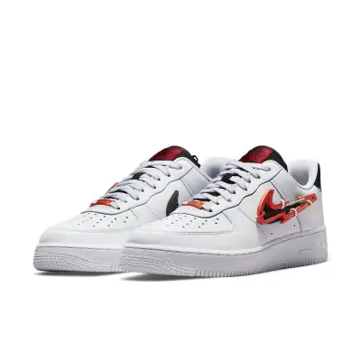 Nike Air Force 1 ’07 Premium ‘Carabiner – White Habanero Red’