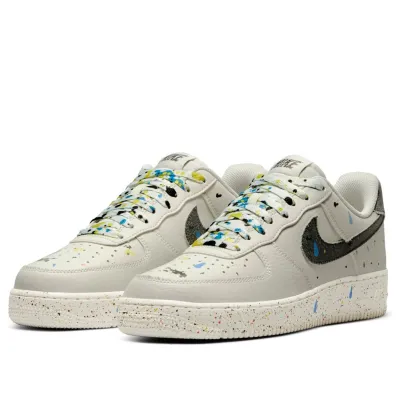 Nike Air Force 1 ’07 LV8 ‘Paint Splatter – Light Bone’