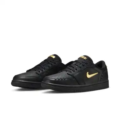 Air Jordan 1 Low Method of Make ‘Black Metallic Gold’