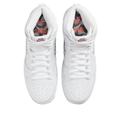 Nike x Oski SB Dunk High Shark ‘White Grey’